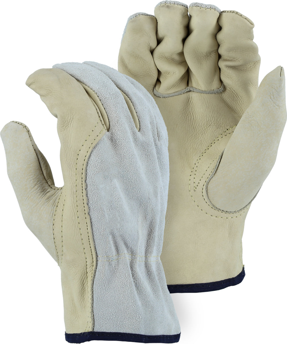1532B - Combination Cowhide Drivers Glove image 0