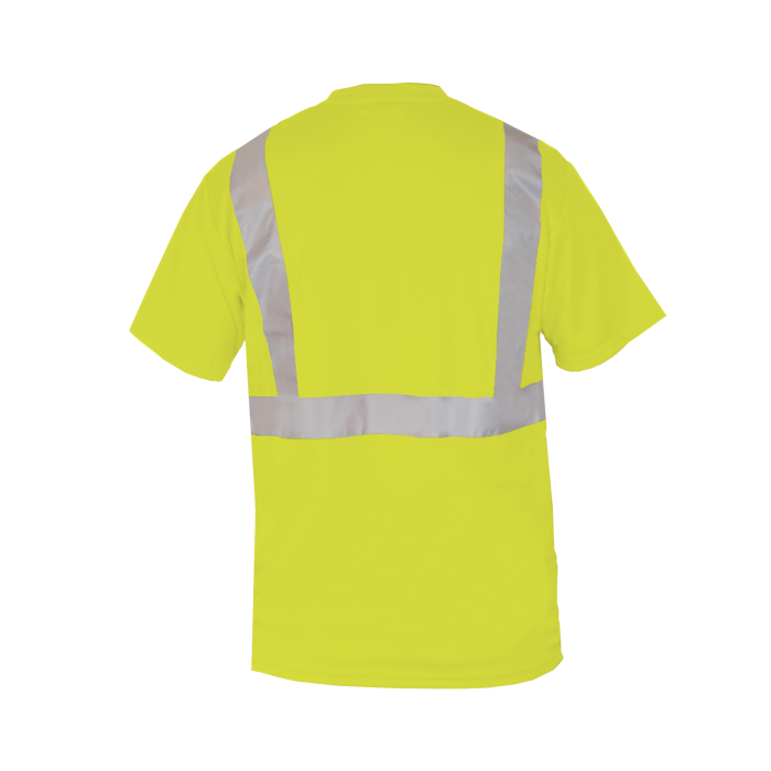 1805 - ANSI Class 2 Hi-Vis Microfiber T-Shirt image 1