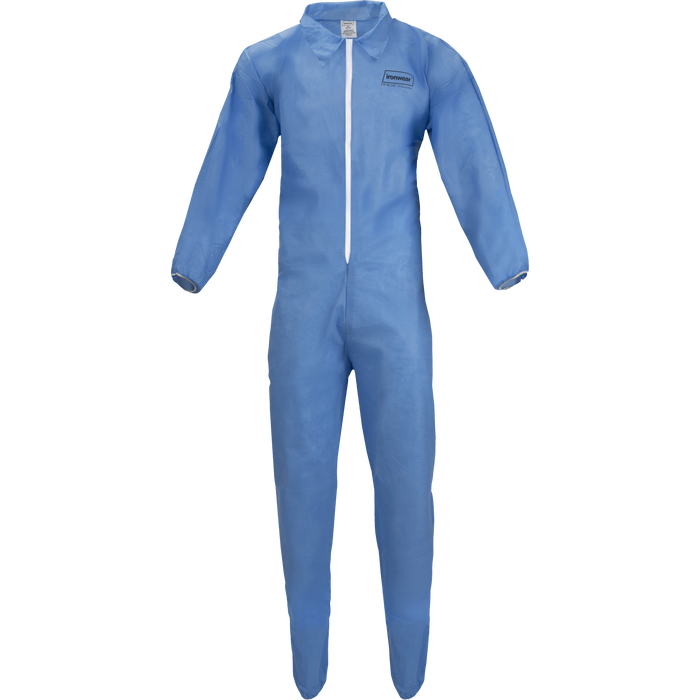 1601 - FR Blue Disposable Coveralls image 0