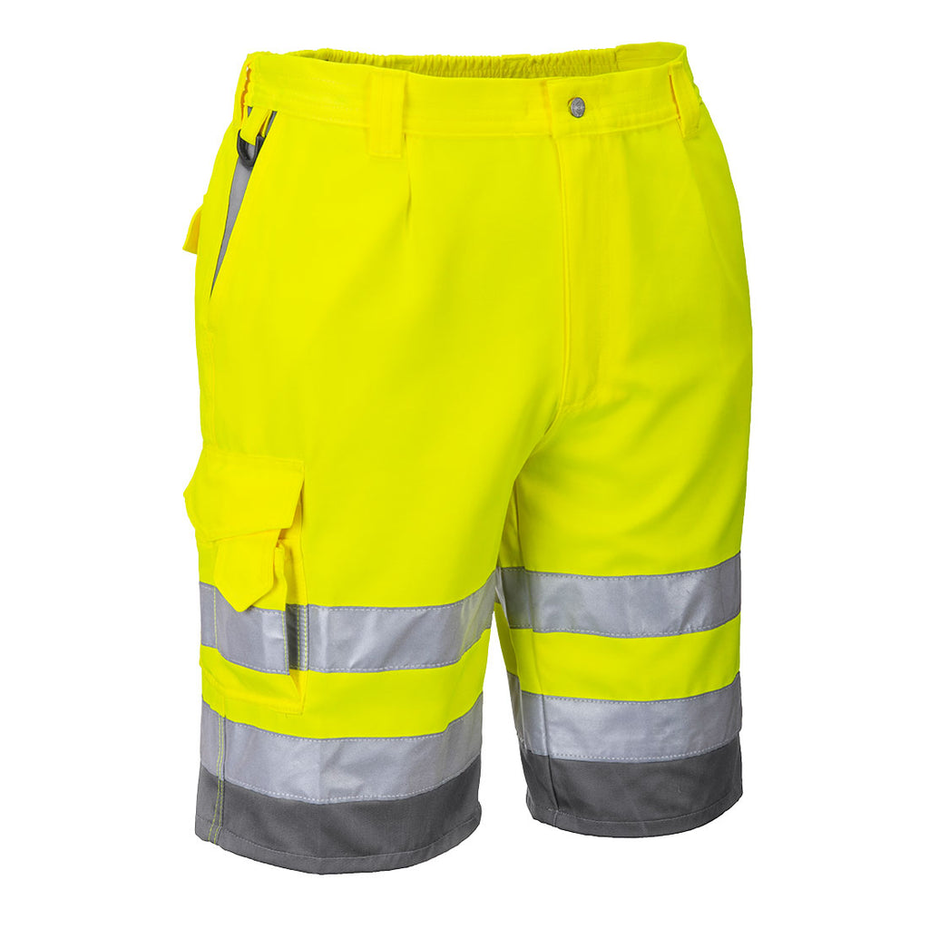 E043 - Class E Hi-Vis Polycotton Shorts image 0