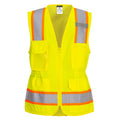 US392 - Hi Vis Class 2 Women's Fit Safety Vest with Contrasting Tape image 0