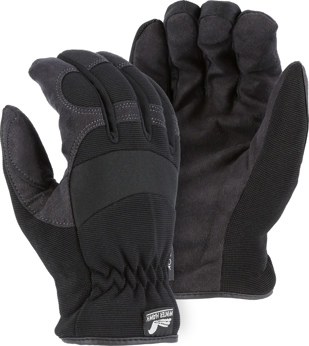 2136BKH - Winter Lined Armor Skin Mechanics Glove with Heatlok Lining image 0