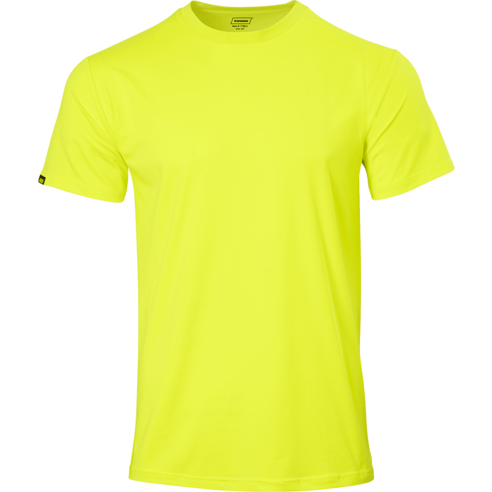 7130 - Premium Hi Vis Crew Neck with Elastex and GeoFlect Tape image 0