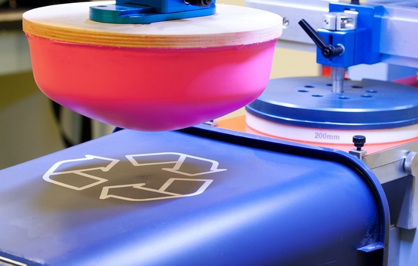 Set-up - Pad Printing for Hard Hats & Safety Helmets