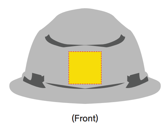 Pad Printing for Hard Hats & Safety Helmets