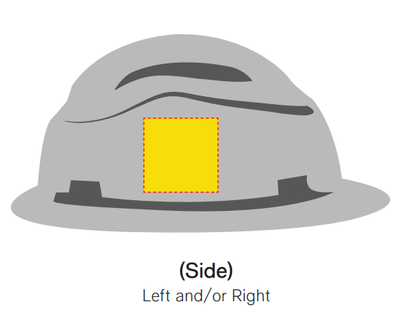 Pad Printing for Hard Hats & Safety Helmets