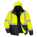 US365 - Class 3 Hi-Vis Premium 3-in-1 Bomber image 2
