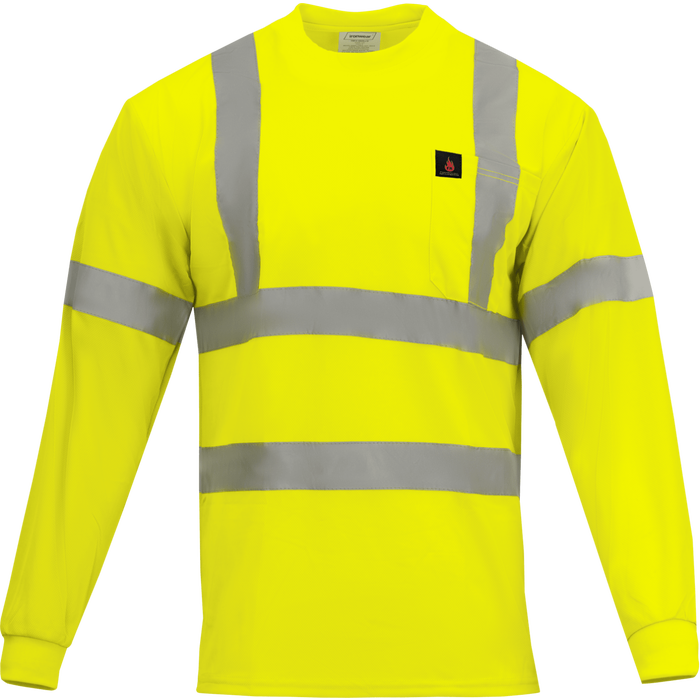 1204FR -FR Hi Vis ANSI Class 3 Shirt image 0