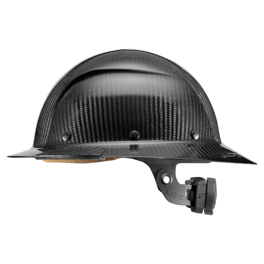 HDC-15 - DAX CARBON FIBER FULL BRIM HARDHAT image 1