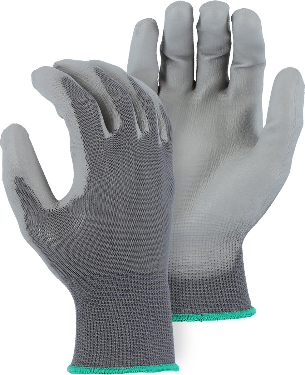 3434A - A1 Polyurethane Palm Coated Glove with Polyester Knit Liner image 0