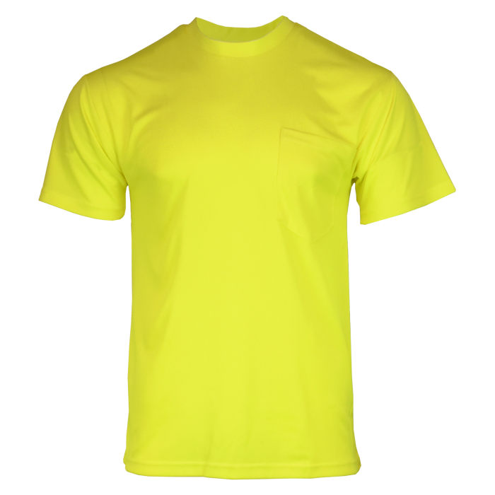 1800 - Hi-Vis Microfiber T-Shirt image 0