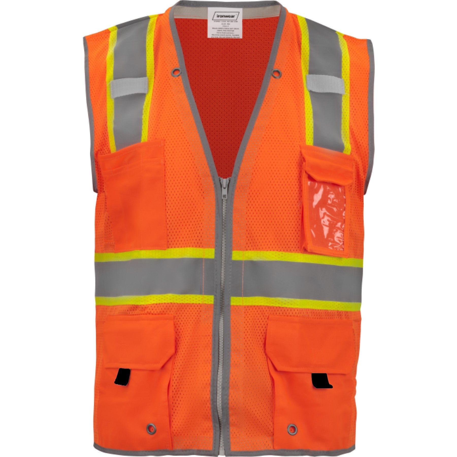 GG2500 - Class 2 Heavy Duty Safety Vest with Reflective Trim image 3