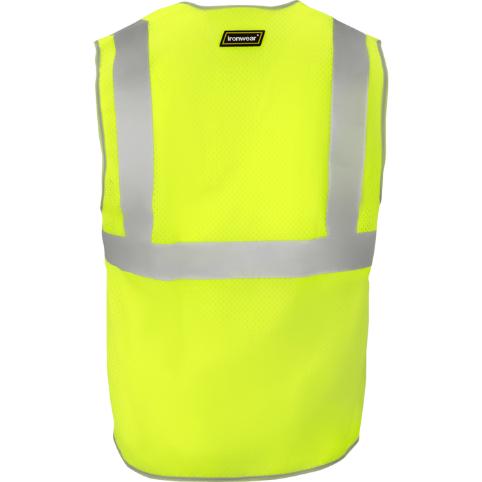 1231-Z - ANSI Class 2 Safety Vest with Zipper image 1