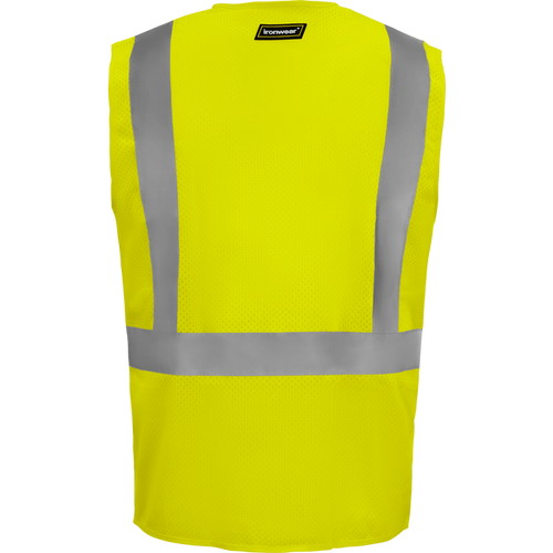 1284FR-Z - FR ANSI Class 2 Economy Safety Vest with Zipper image 1