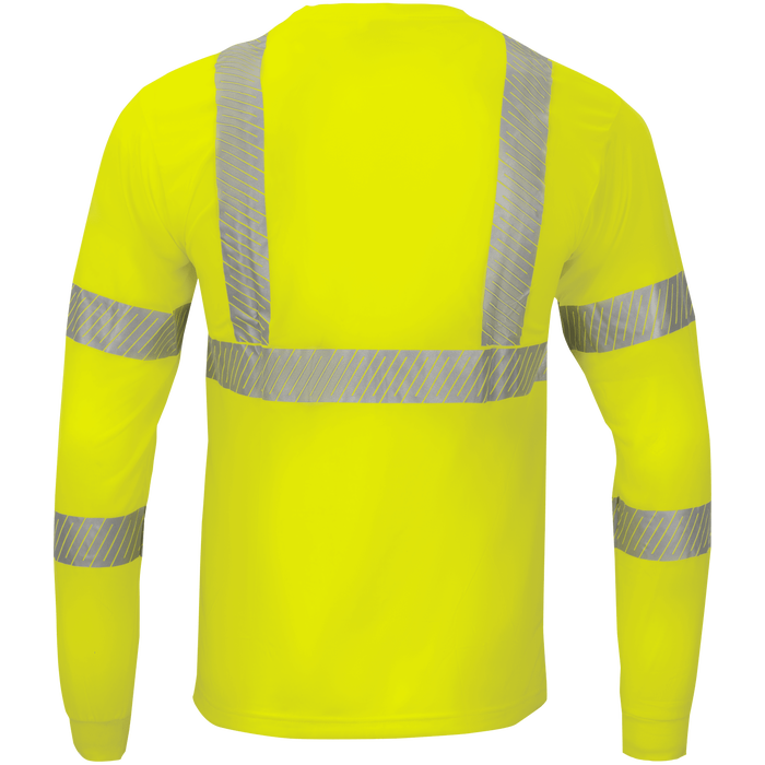 1855 - Hi Vis Class 3 Shirt with Segmented Tape image 1