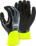 3398DNY - A2 Emperor Penguin Lined Nylon Glove with Closed-Cell Nitrile Dip Palm image 0
