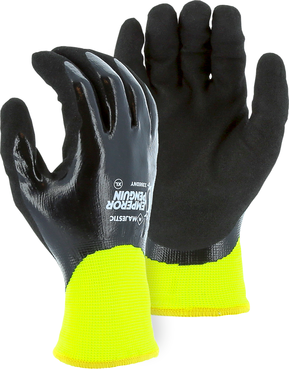3398DNY - A2 Emperor Penguin Lined Nylon Glove with Closed-Cell Nitrile Dip Palm image 0