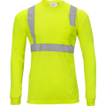 1835 - Class 2 Hi-Vis Long-Sleeve Microfiber T-Shirt image 2