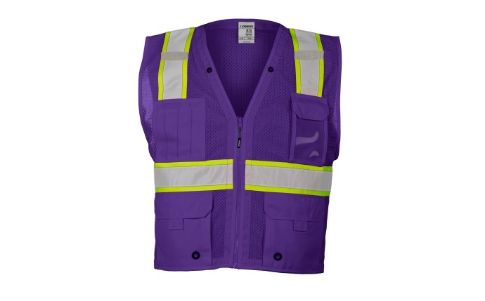 Kishigo® B100 - Enhanced Visibility Multi Pocket Mesh Vest image 7
