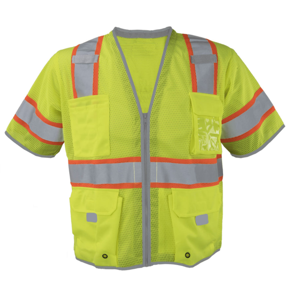 GG3500 - Class 3 Heavy Duty Vest with Reflective Trim image 0