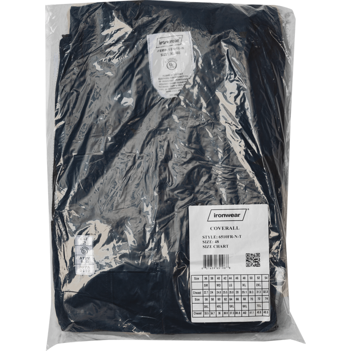 6510FR-T - FR ARC Rated Coveralls with Reflective Tape image 2
