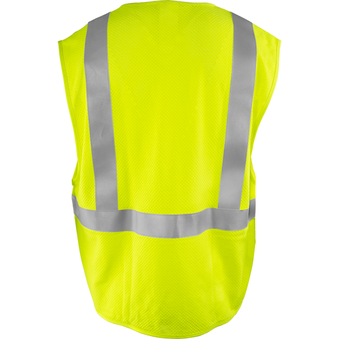 1257FR-Z-RD - FR ARC Rated ANSI Class 2 Safety Vest with Zipper image 1
