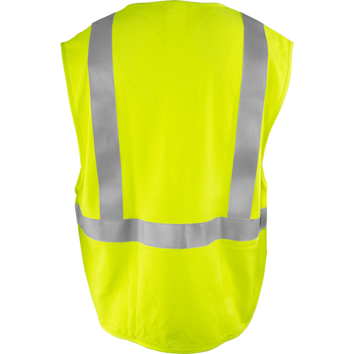 1257FR-Z-RD - FR ARC Rated ANSI Class 2 Safety Vest with Zipper image 1