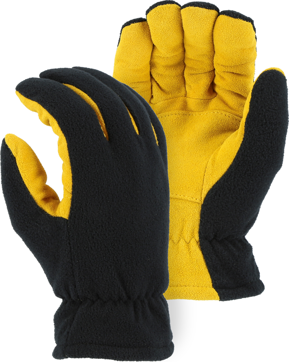 1664 - Deerskin Heatlok Winter Lined, Fleece Back, Drivers Glove image 0