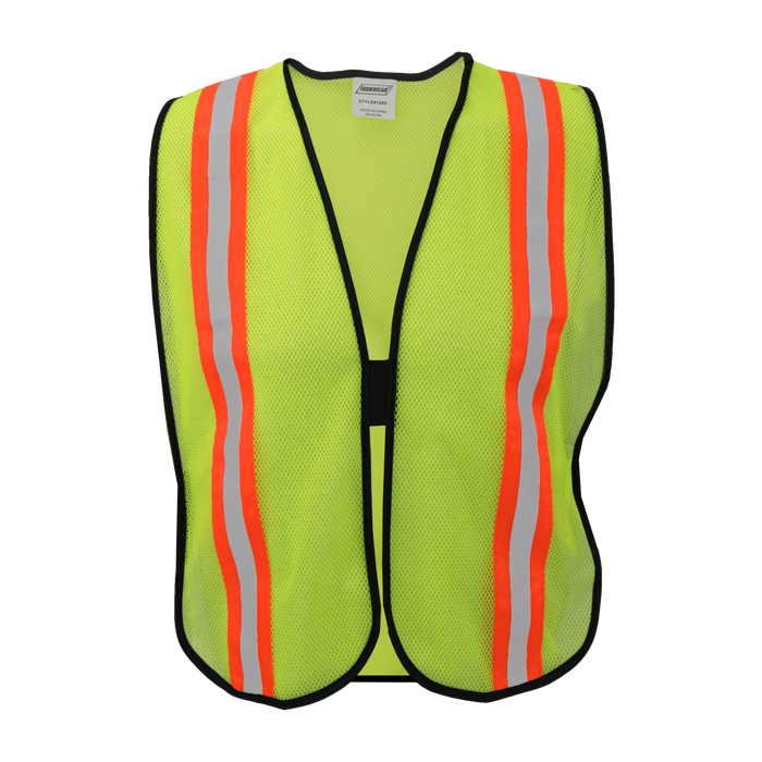 1265 - Hi Vis Economy Safety Vest with Reflective Tape, Non ANSI image 0