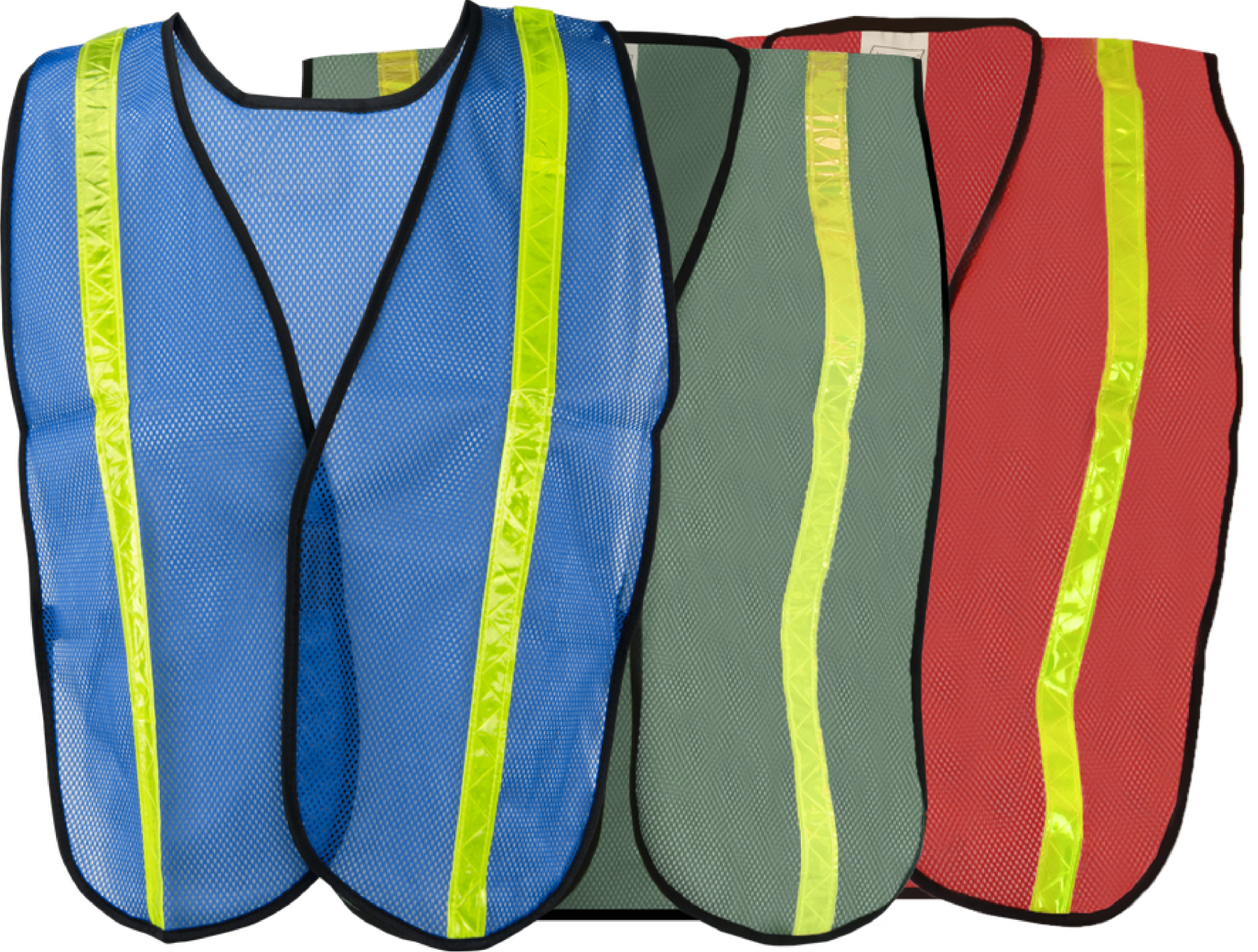 1218 - Economy Safety Vest with Reflective Tape, Non-ANSI image 0
