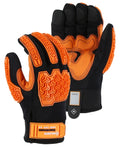 21475BK - ANSI A5 Cut Mechanics Glove with D3O Impact & Palm Padding image 0