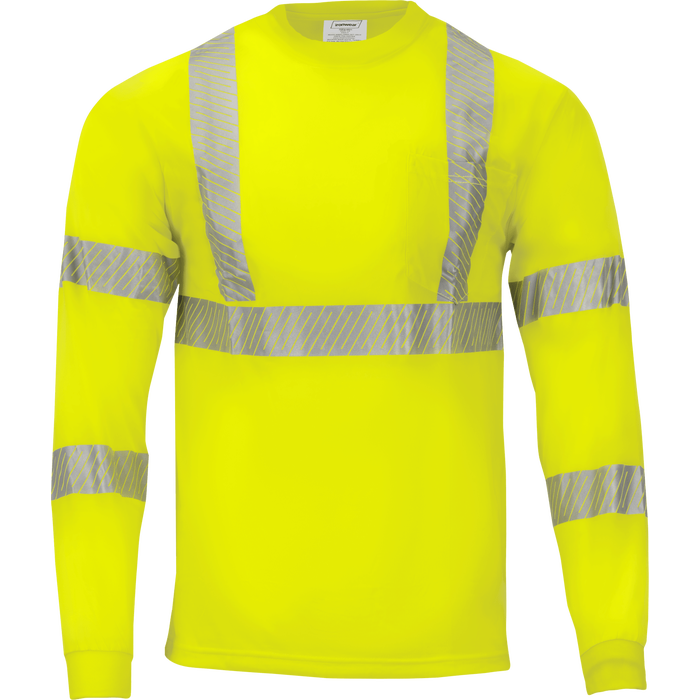 1855 - Hi Vis Class 3 Shirt with Segmented Tape image 0