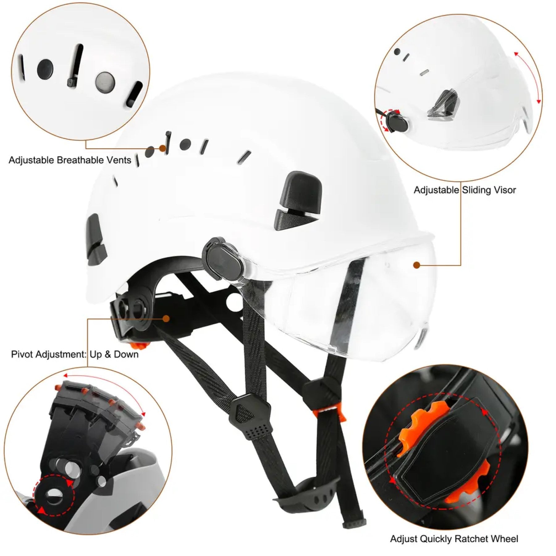 GG1400, EN 12492 Rated Helmet (Helmet Only) image 2