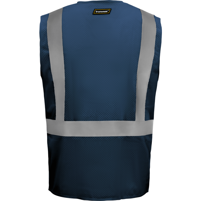 1284-Z - Economy Safety Vest with Zipper image 2