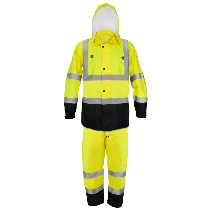 9510 - Class 3 Hi-Vis 2-Piece Rain Suit image 6