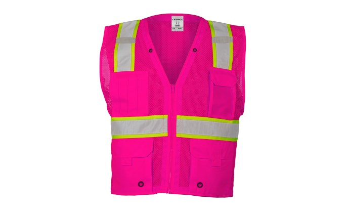 Kishigo® B100 - Enhanced Visibility Multi Pocket Mesh Vest image 6