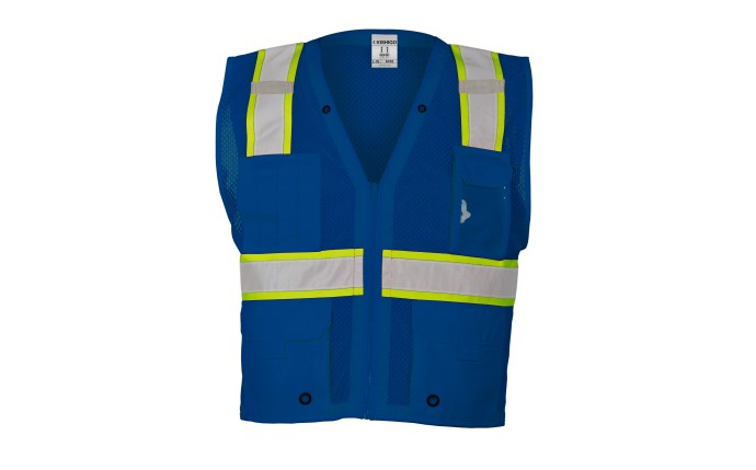 Kishigo® B100 - Enhanced Visibility Multi Pocket Mesh Vest image 9