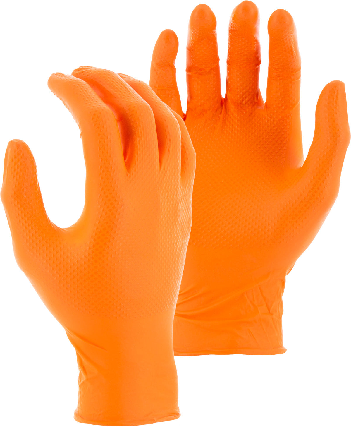 3277D - Super Grip Exam Grade Disposable Gloves with Diamond Grip Pattern image 1