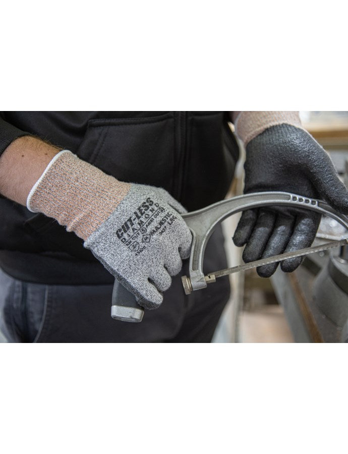 3437 - ANSI A3 Cut Resistant Dyneema Glove with Polyurethane Palm, 13g image 3