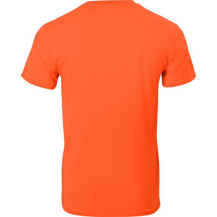 7130 - Premium Hi Vis Crew Neck with Elastex and GeoFlect Tape image 3