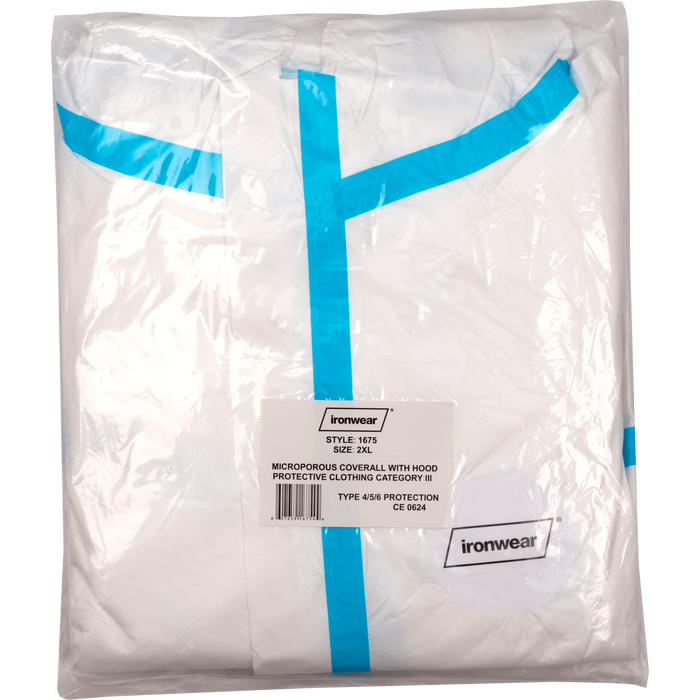 1675 - Antistatic Disposable Coverall (Pk25) image 1