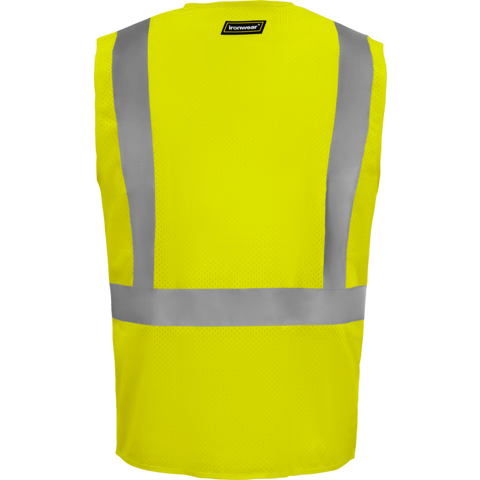 1284-Z - Economy Safety Vest with Zipper image 4