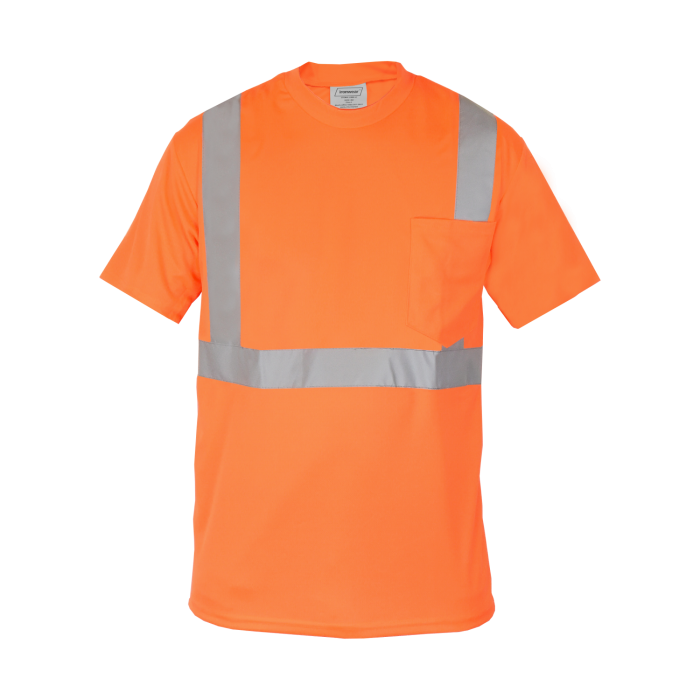 1805 - ANSI Class 2 Hi-Vis Microfiber T-Shirt image 4