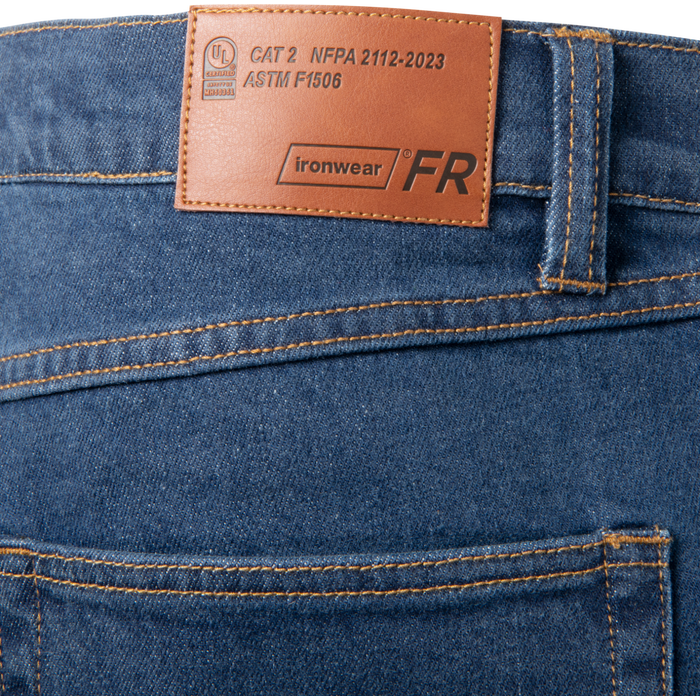 6721FR -  Flame Resistant Welt Pocket Jeans image 2