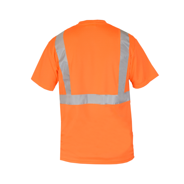 1805 - ANSI Class 2 Hi-Vis Microfiber T-Shirt image 5