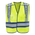 1246-PRD - ANSI Class 2 Police Breakaway Safety Vest with Clear ID Pocket image 0