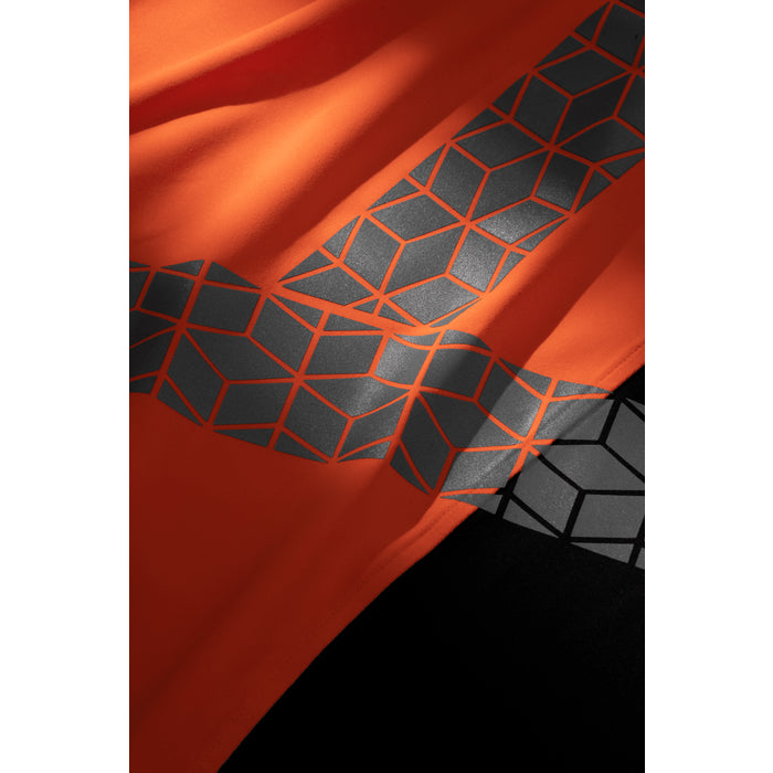 7133 - Premium Hi Vis Class 2 Crew Neck with Elastex and GeoFlect Tape image 10