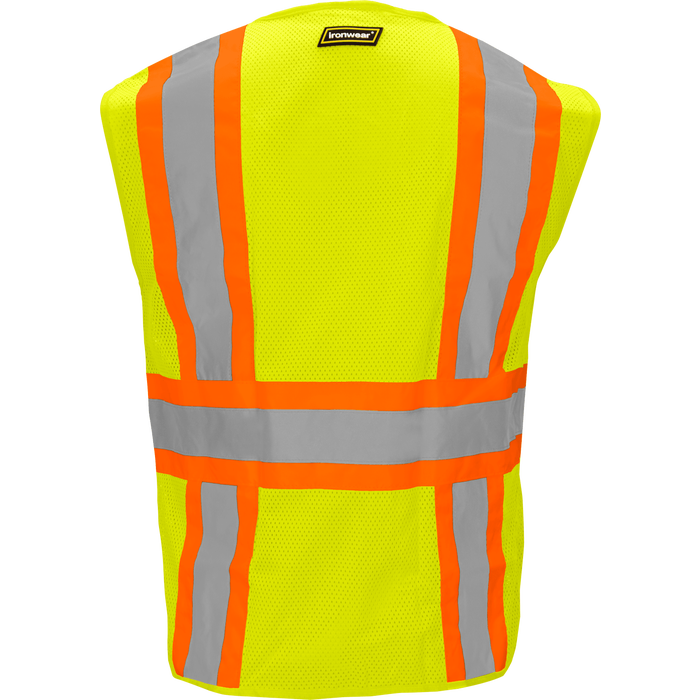1287-Z - ANSI Class 2 Safety Vest with Zipper image 1