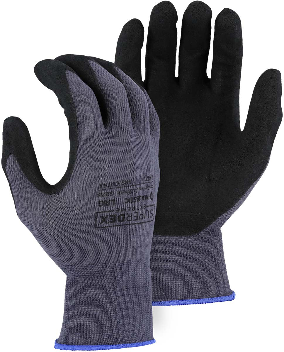 3228 - SuperDex Micro Foam Nitrile Palm Coated Glove on Nylon Shell, ANSI A1 Cut image 0